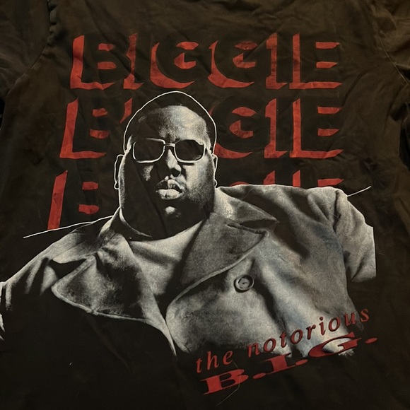 Biggie Smalls Notorious B.I.G. Sky's The Limit Shirt Mens size Small - Picture 2 of 8